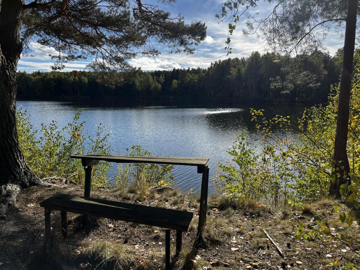 Ferienwohnung Am See Dillich - Ruhige Lage - Eigener Garten - Direkt Neben Einem Natursee Borken  Kültér fotó