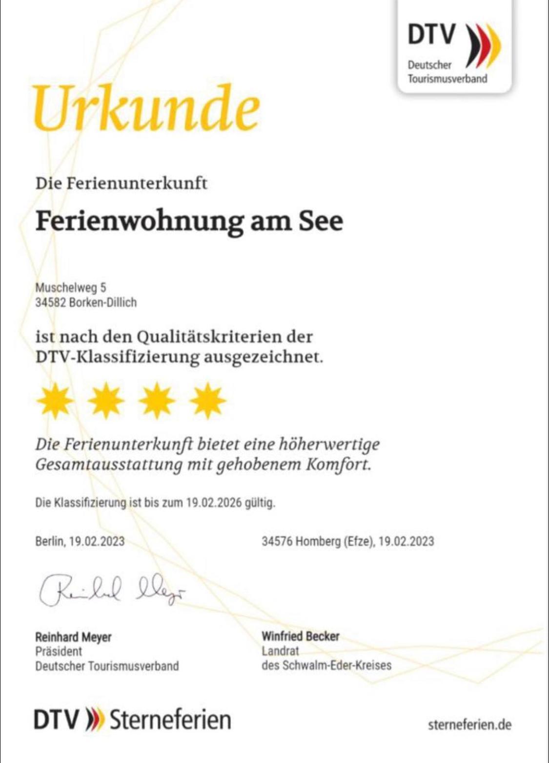 Ferienwohnung Am See Dillich - Ruhige Lage - Eigener Garten - Direkt Neben Einem Natursee Borken  Kültér fotó